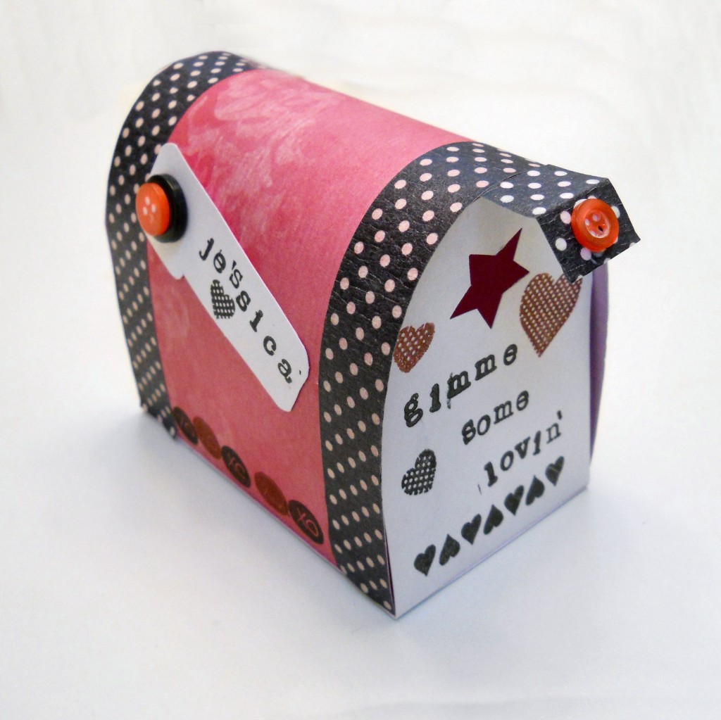 Valentine's Day Mailbox template from Misc Makers