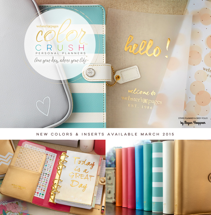 Webster's Pages Color Crush Planners