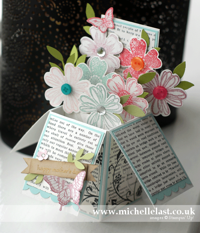 Mother's Day card in a box by Michelle Last