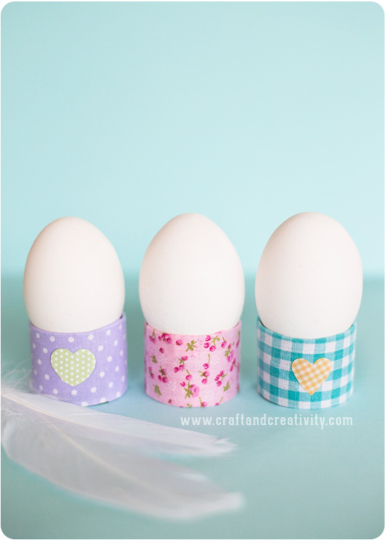 DIY toilet roll egg holders