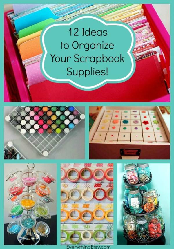 Organize-Your-Scrapbook-Supplies-With-These-12-Awesome-Ideas-EverythingEtsy