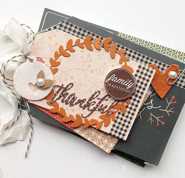 Thankful Tag Mini Album by Danielle Flanders