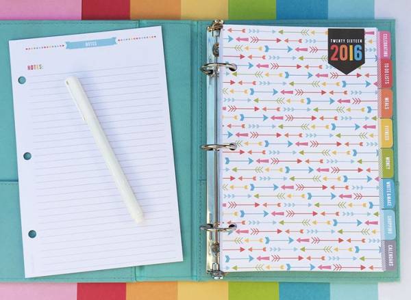 Everyday Planner from Miss Tina