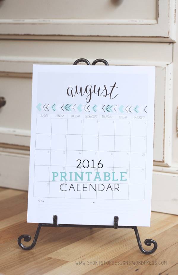 calendar-2016 - Short stop designs