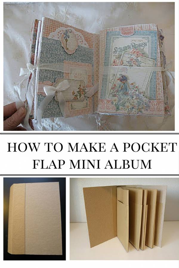 How to make a pocket flap mini album