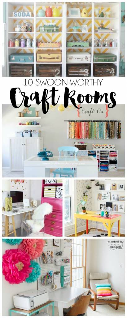 10 Swoon Worthy Craft Rooms – Scrap Booking