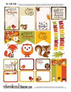 5 Free Fall Printables for Scrapbooks and Planners – Scrap Booking