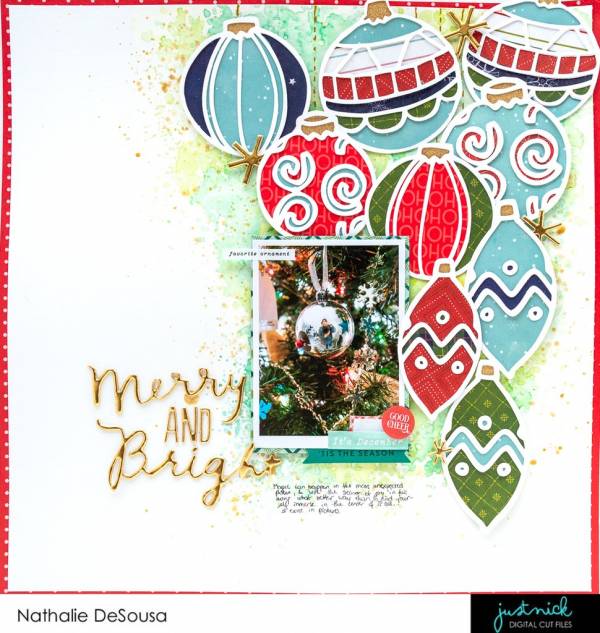 Christmas Ornaments Layout