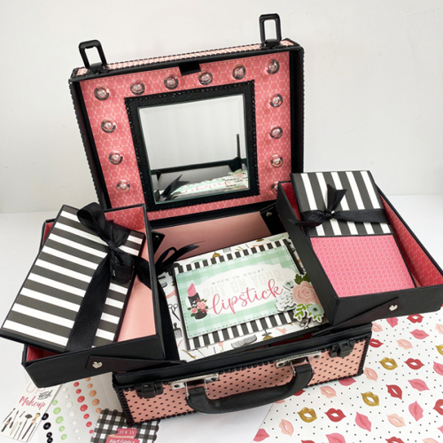 Make Up Suitcase and Mini Albums