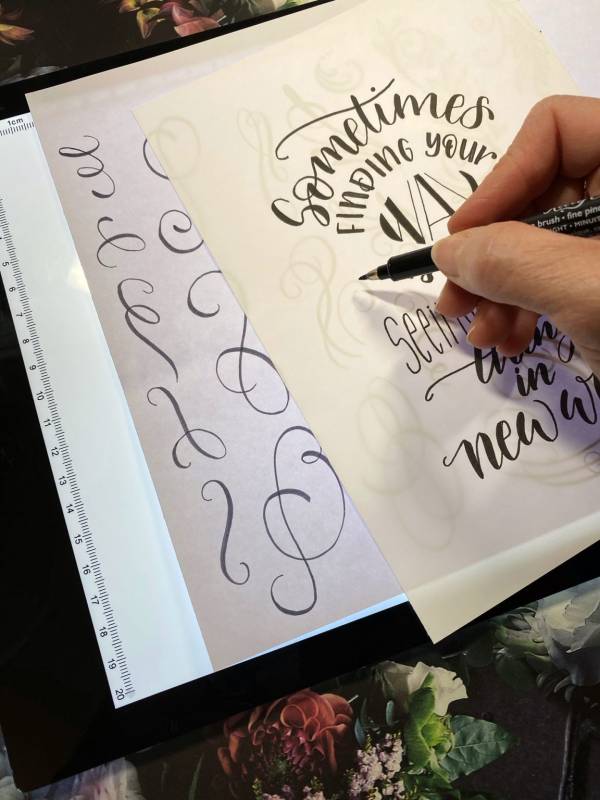 Add Pretty Flourishes to Your Handwriting 