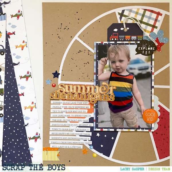 Scrapbook Trend: 20 Pie Chart Layouts – Scrap Booking