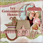 Gingerbread House Scrapbooking Layout