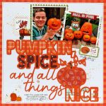 Pumpkin Spice Page Tutorial