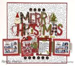 Interactive Fold Out Christmas Layout