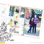 Happiness Filmstrip Style Layout with Sketch