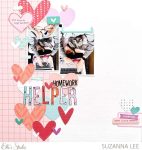 Helper Pet Page with Stamped Title