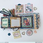 Quilt Inspired Scalloped Mini Album