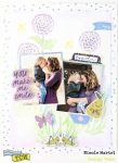 Stenciled Dandelion Layout