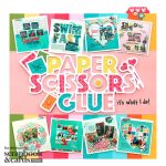 Paper, Scissors Glue Layout with Free Cut File