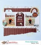 Wild Flower Girl Layout