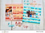 Create Scrapbook Page Backgrounds with Washi Tape