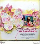 Summer Memories Butterfly Layout