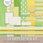 Scrapbook Freebie: "Happy Day" Digital Mini Kit