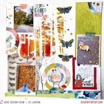 Autumn Walk Mixed Media Layout