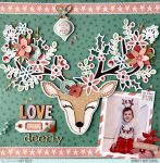 Ornate Reindeer Layout