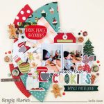 Baking Christmas Cookies Layout