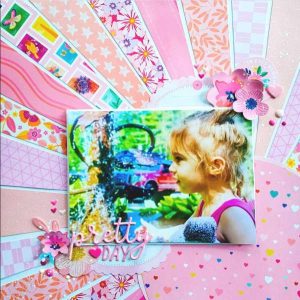 12 Sunburst Background Scrapbook Layout Ideas – Scrap Booking