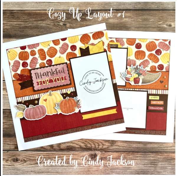 12 Autumn Scrapbook Layout Ideas Featuring Pumpkins