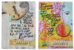 Monthly Art Journaling Inspiration and Tips