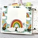 St. Patrick's Day Mini Scrapbook Album