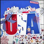 July 4th Mini Scrapbook Album july4thalbum
