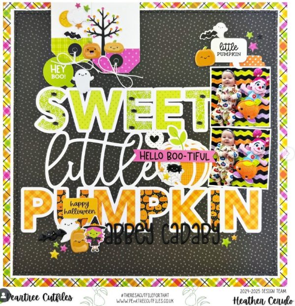 12 Pumpkin Scrapbook Layouts for Fall and Halloween