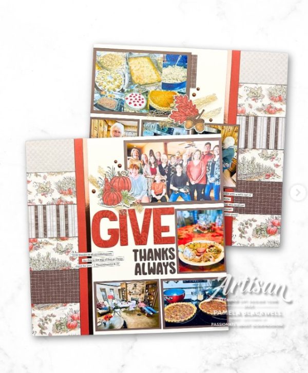 12 Pumpkin Scrapbook Layouts for Fall and Halloween