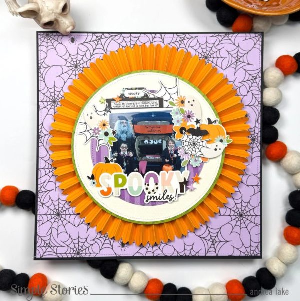 12 Pumpkin Scrapbook Layouts for Fall and Halloween