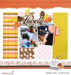 12 Fall Scrapbook Layout Ideas using Pattern Papers fallpp