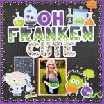 13 Halloween Scrapbook Layout Ideas with Fun Titles halloweentitles1