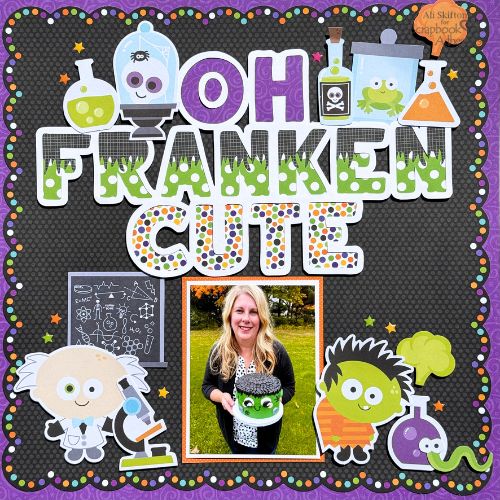 13 Halloween Scrapbook Layout Ideas with Fun Titles – Scrap Booking