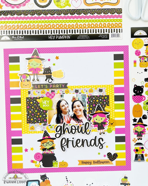 13 Halloween Scrapbook Layout Ideas with Fun Titles