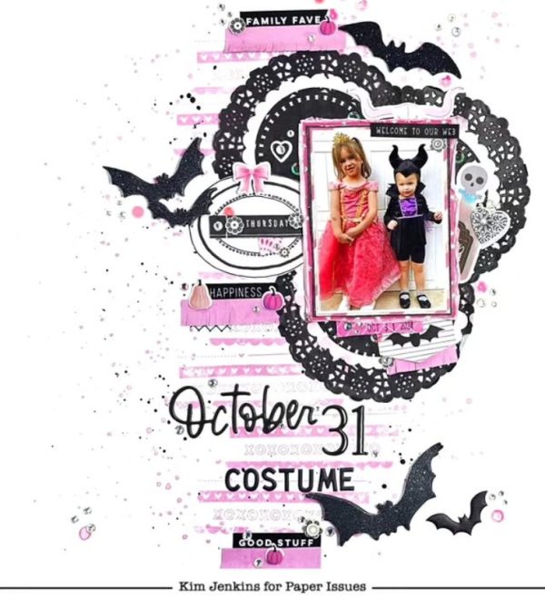 12 Cute and Spooky Halloween Scrapbook Layout Ideas