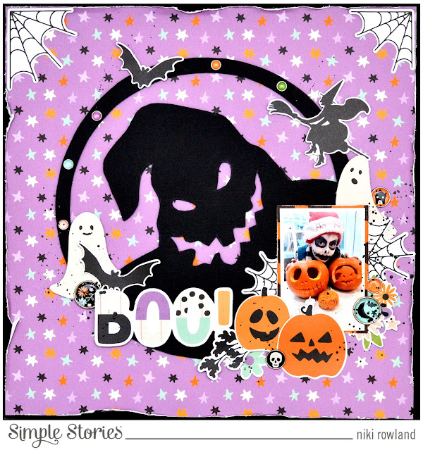 12 Cute and Spooky Halloween Scrapbook Layout Ideas