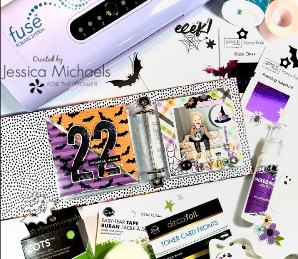 12 Cute and Spooky Halloween Scrapbook Layout Ideas