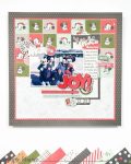 12 Jolly Christmas Scrapbook Layout Ideas jolly1