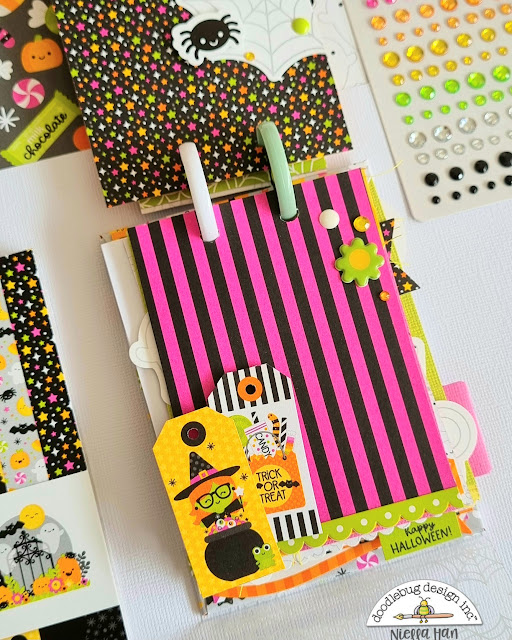 Tiny Halloween Scrapbook Album