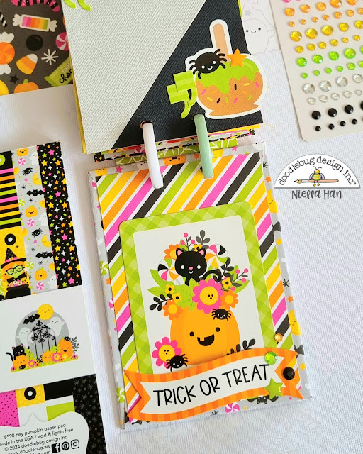 Tiny Halloween Scrapbook Album