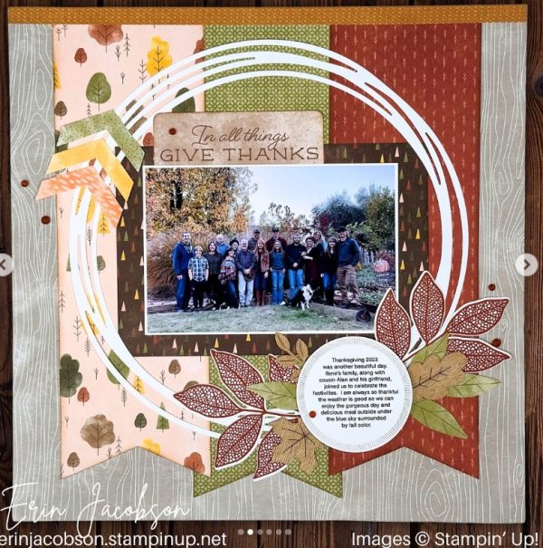 11 Thankful and Grateful Scrapbook Layout Ideas