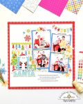 12 Santa Scrapbook Layout Ideas for Christmas santalayout1